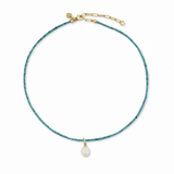Teeny Turquoise Gemstone Necklace