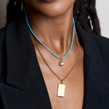 Teeny Turquoise Gemstone Necklace