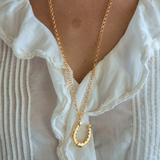 The Long Statement Necklace - Fortuna Horseshoe
