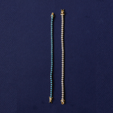 Turquoise Tennis Bracelet and Bezel Tennis Bracelet