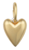 Two Toned Heart Charm