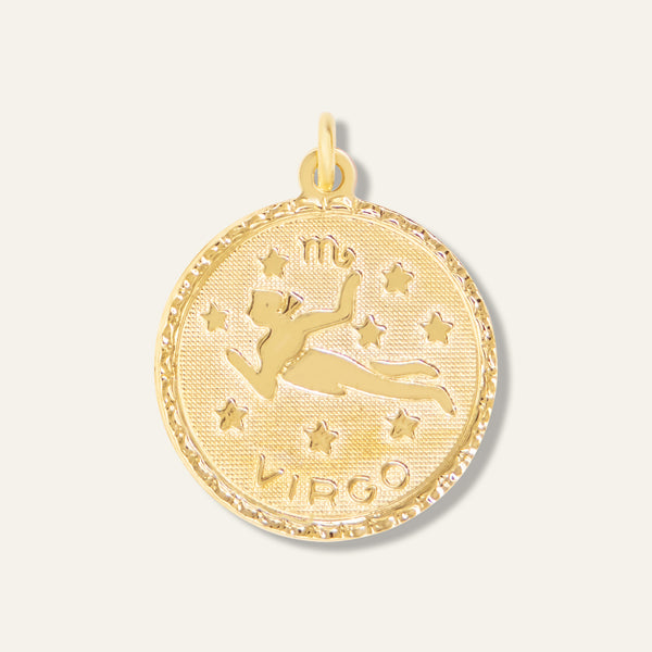 Virgo Zodiac Charm