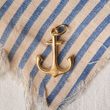 Two-Toned Anchor Charm