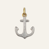 Two-Toned Anchor Charm