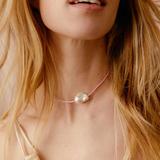ballet pink pearl cord