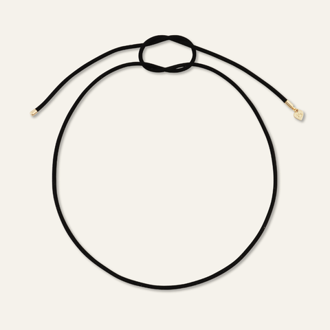 Black Suede Necklace Cord