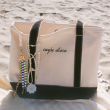 Carpe Disco Tote with Bag Charms