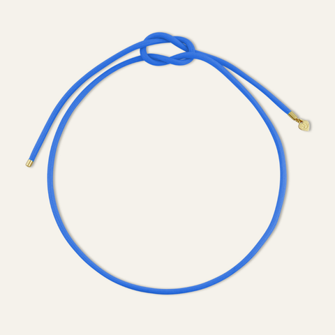 Cobalt Blue Necklace Cord
