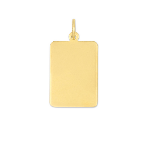 engravable tag charm