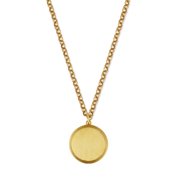 Engraving Coin on Mini Belcher Chain
