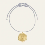 Silver Lurex Necklace Cord