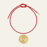 Coral Red Necklace Cord