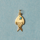 gold fish charm
