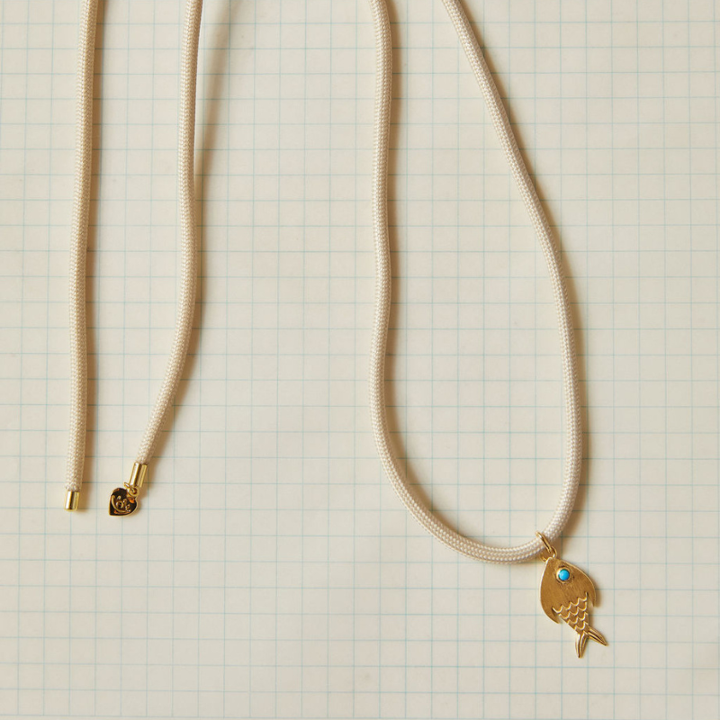 gold fish charm
