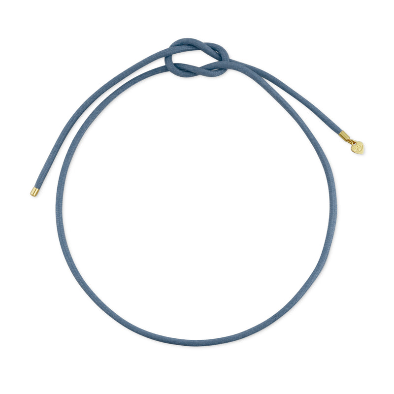 Slate Blue Necklace Cord