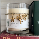 holiday charm candle