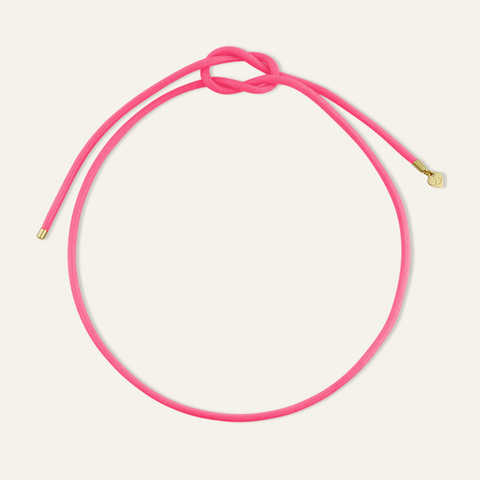 Hot Pink Necklace Cord