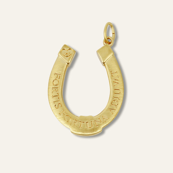 large Fortuna Horseshoe Charm