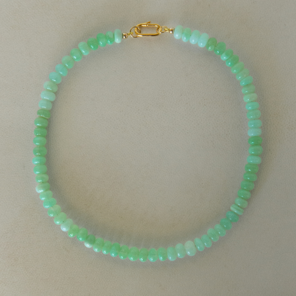 light green opal