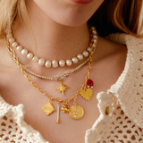 matchstick charm necklace