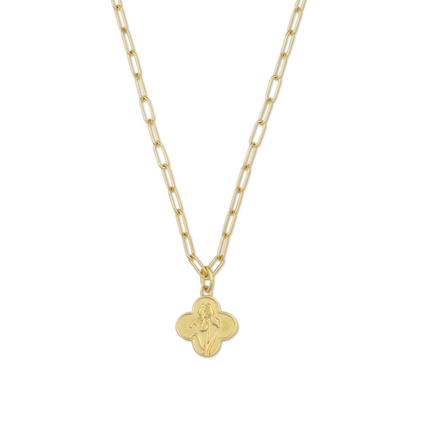 Nashville Iris Necklace