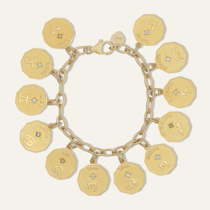 Elemental Scorpio Zodiac Charm