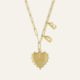 Personalized Radiant MAMA Necklace - 24mm