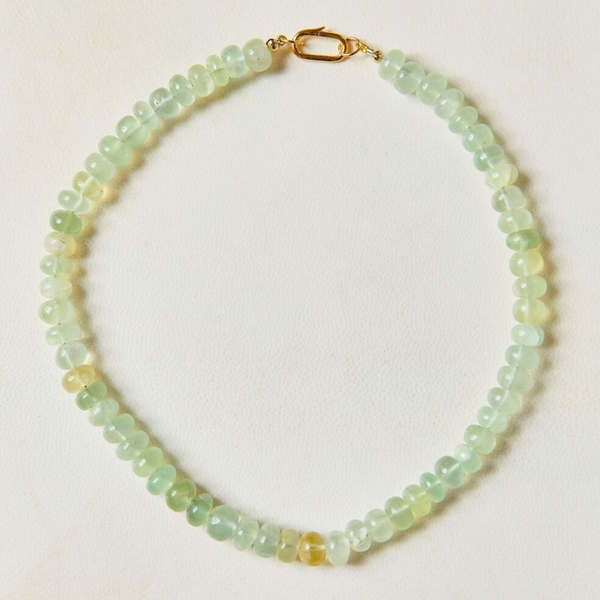 Prehnite Gemstone Necklace