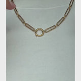 How to Style the Mixed Link Charm Clip Lariat Necklace