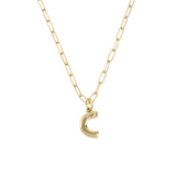 puffy initial on heirloom