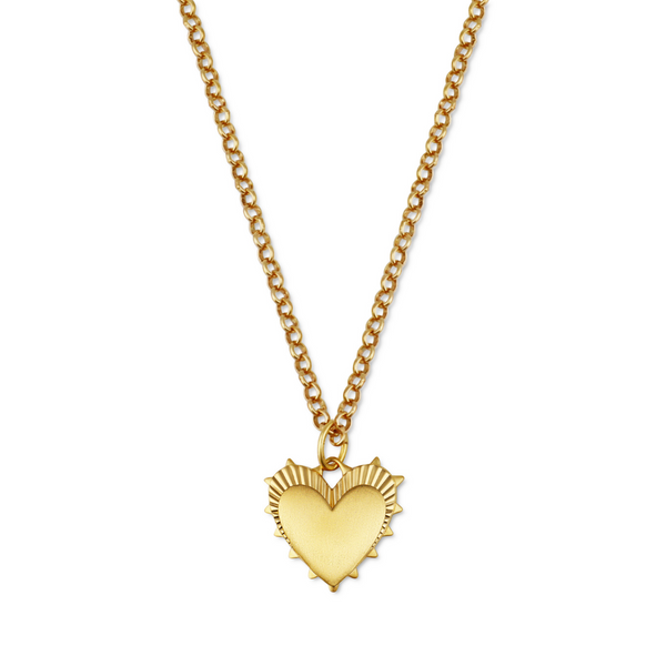 Small Heart of Gold Necklace