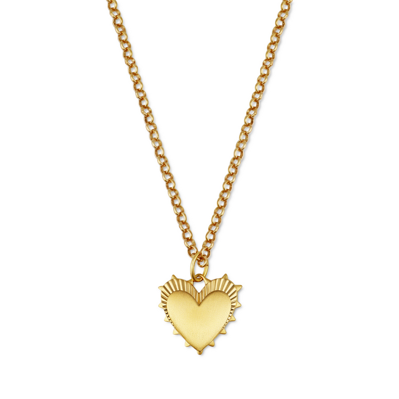 Small Heart of Gold Necklace