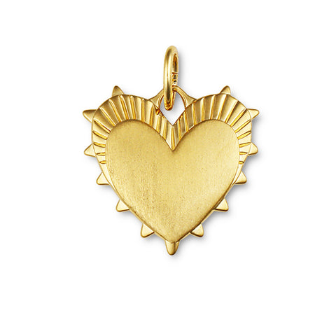 small heart of gold charm