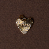 Small Heart MAMA Charm