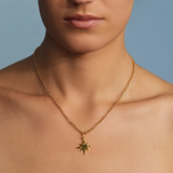 Star compass necklace
