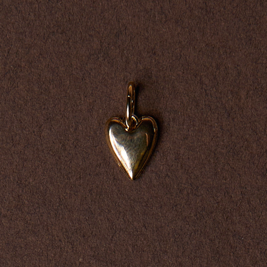 Two-Toned Heart Charm – HART