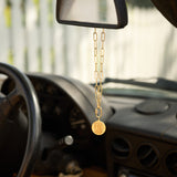 Janus with moon phases charm