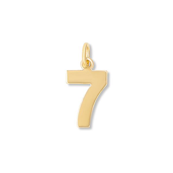 Number 7 Charms