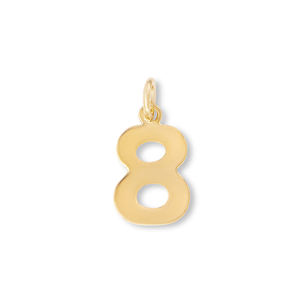 Number 8 Charms