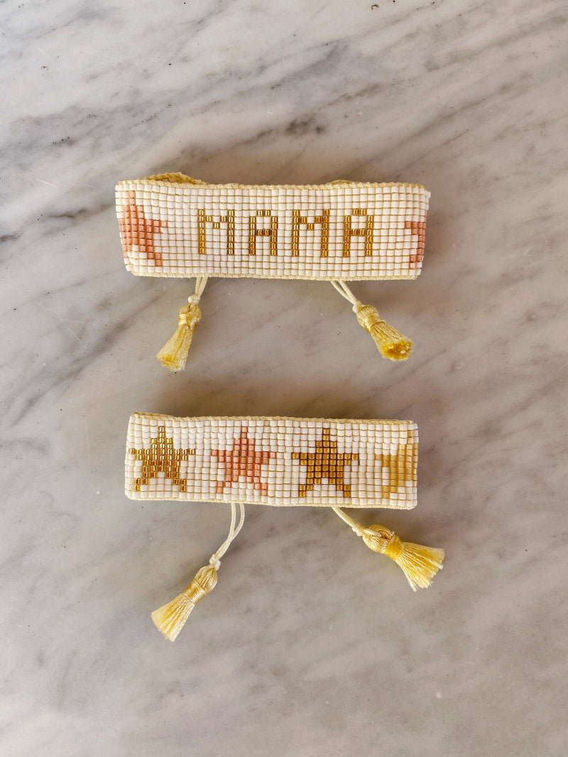 MAMA Stars Beaded Bracelet