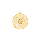 Charleston Enamel Charm