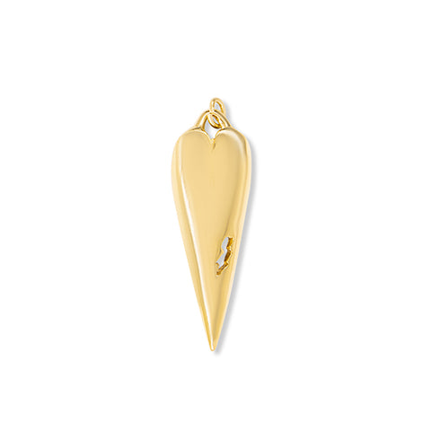 Cracked Heart Charm (Small)