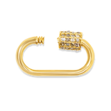 Gemstone Carabiner Clip