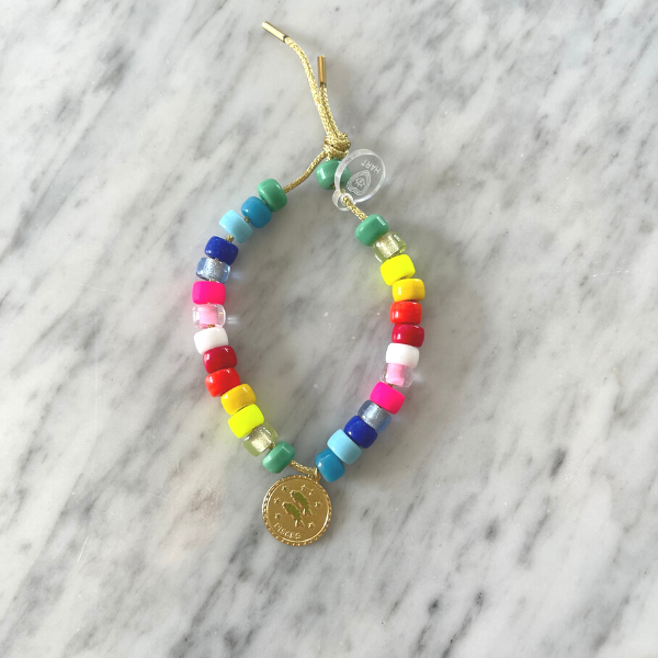 Exclusive GAP Rainbow Pop Bracelet with Zodiac Charm