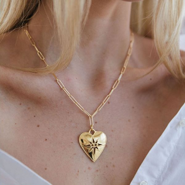 Seeing Heart Necklace