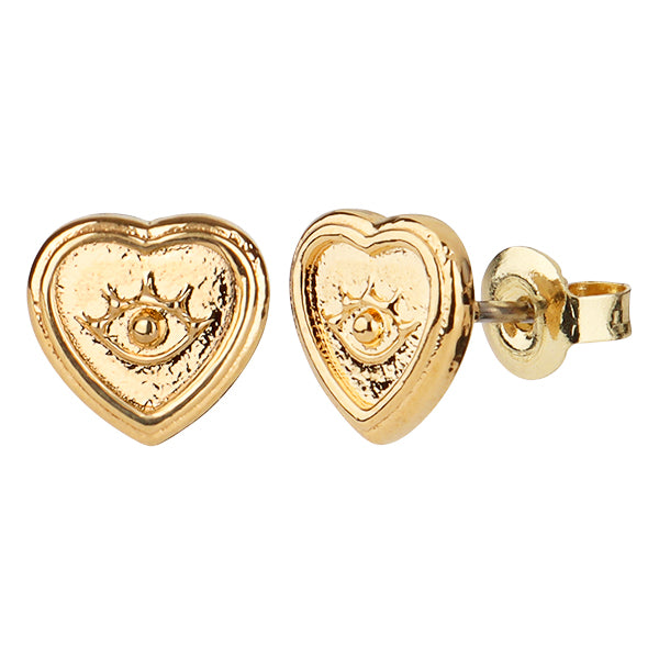 Hart Logo Stud Earrings