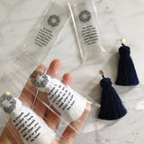 Hart earring travel case set for tassel earring care and travel