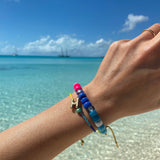 Exclusive GAP Rainbow Pop Bracelet with Zodiac Charm