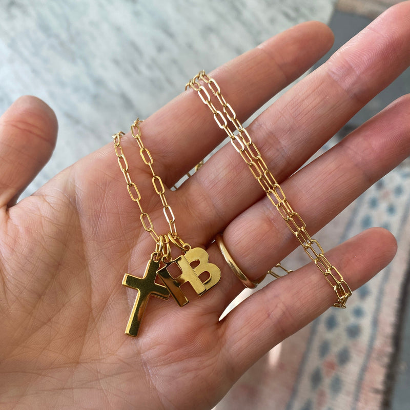 Louis Vuitton 'LOVE' Pendant Necklace - Gold-Plated Pendant