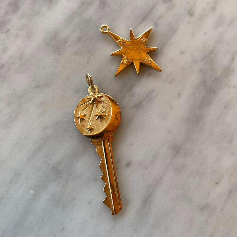 Cosmic Key Charm | HART Custom Charm Jewelry